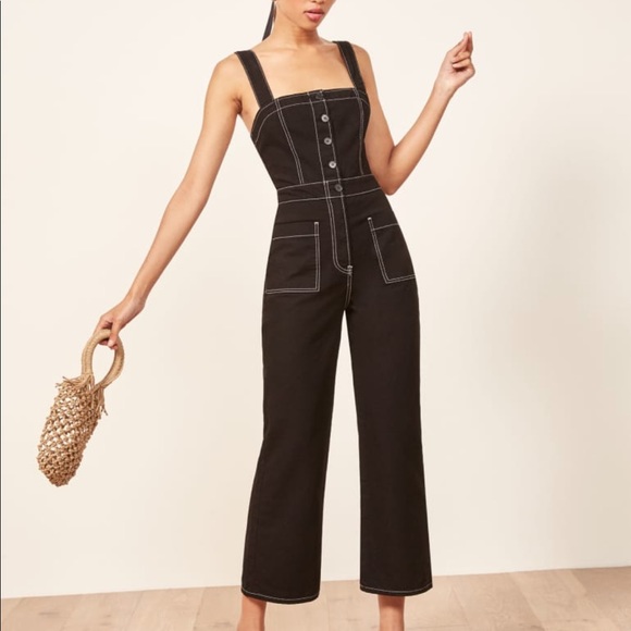 Reformation Other - Reformation Amory Jumpsuit in Black